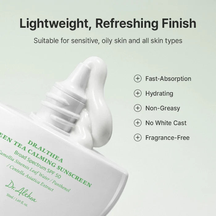 Green Tea Calming Sunscreen